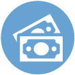 money-white-and-blue