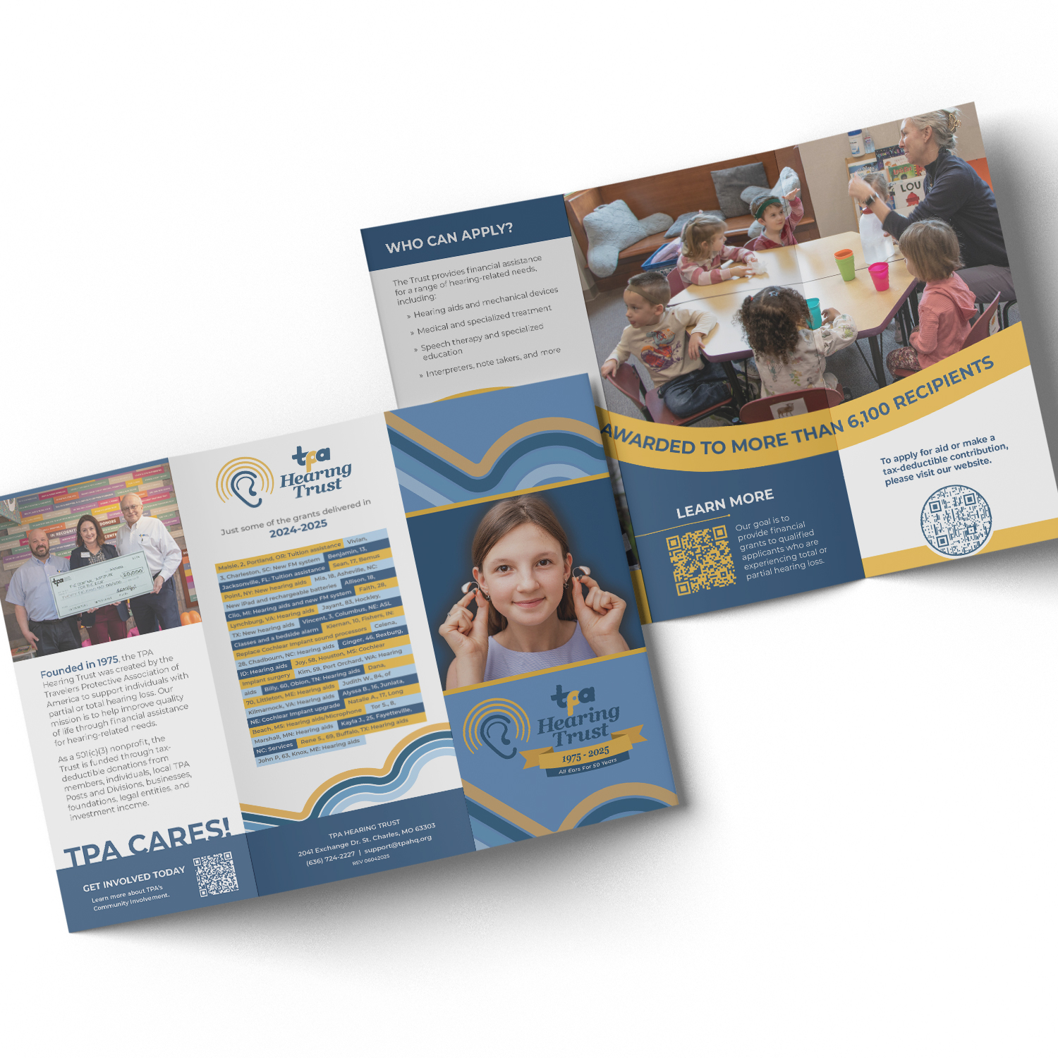 TPA 2025 Hearing Trust brochure
